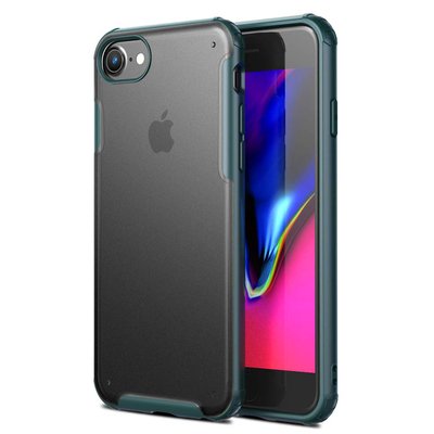 Microsonic Apple iPhone 6 Kılıf Frosted Frame Yeşil