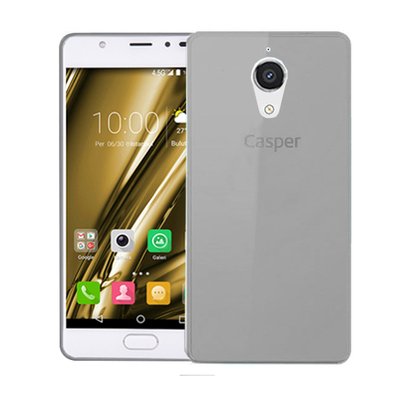 Microsonic Casper Via P1 Kılıf Transparent Soft Siyah