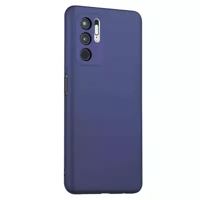 Microsonic Xiaomi Redmi Note 11 SE Kılıf Matte Silicone Lacivert