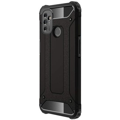 Microsonic OnePlus Nord N100 Kılıf Rugged Armor Siyah