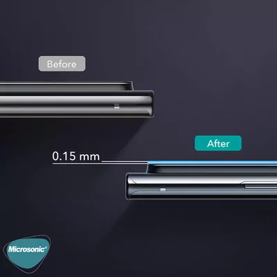 Microsonic Samsung Galaxy Note 20 Kamera Lens Koruma Camı V2 Siyah