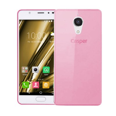 Microsonic Casper Via P1 Kılıf Transparent Soft Pembe