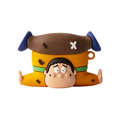 Microsonic Airpods 4.Nesil / ANC Kılıf Cartoon Figürlü Silikon Crtn-Fgr-Trs-Adm