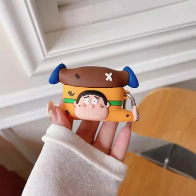 Microsonic Airpods 4.Nesil / ANC Kılıf Cartoon Figürlü Silikon Crtn-Fgr-Trs-Adm