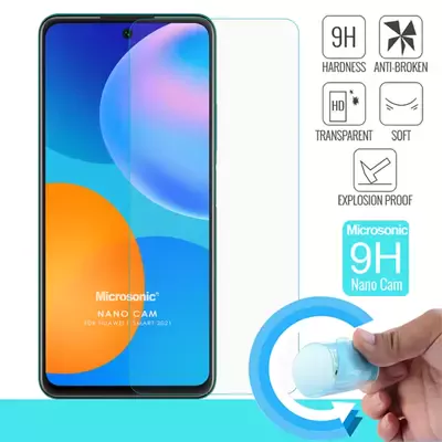 Microsonic Huawei P Smart 2021 Nano Glass Cam Ekran Koruyucu