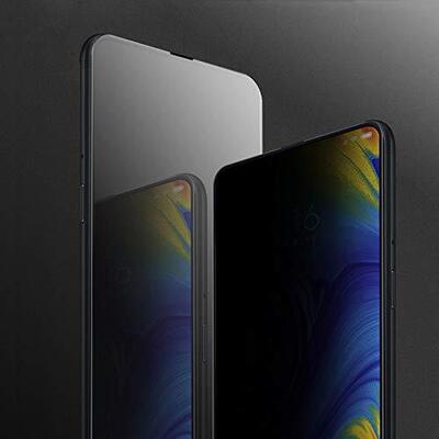 Microsonic Xiaomi Mi Mix 3 Invisible Privacy Kavisli Ekran Koruyucu Siyah