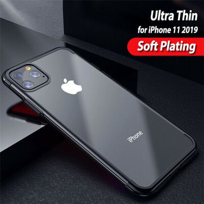 Microsonic Apple iPhone 11 Pro Kılıf Skyfall Transparent Clear Siyah