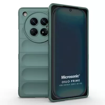 Microsonic Infinix Zero 40 5G Kılıf Oslo Prime Yeşil