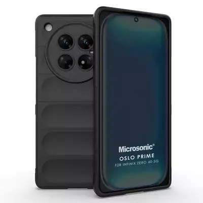 Microsonic Infinix Zero 40 5G Kılıf Oslo Prime Siyah
