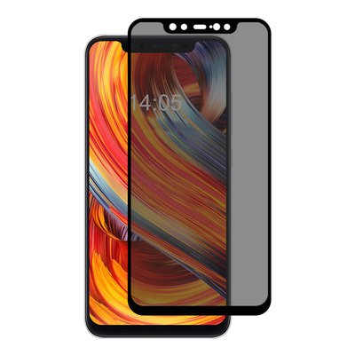 Microsonic Xiaomi Mi 8 SE Invisible Privacy Kavisli Ekran Koruyucu Siyah