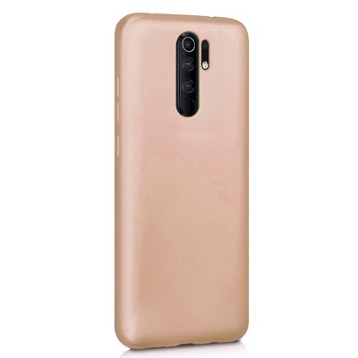 CaseUp Xiaomi Redmi 9 Kılıf Matte Surface Gold