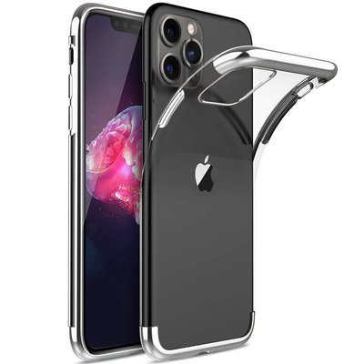 Microsonic Apple iPhone 11 Pro Kılıf Skyfall Transparent Clear Gümüş