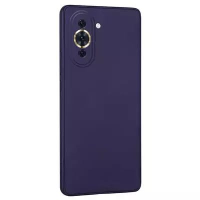 Microsonic Huawei Nova 10 Pro Kılıf Matte Silicone Lacivert