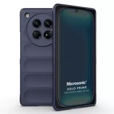 Microsonic Infinix Zero 40 5G Kılıf Oslo Prime Lacivert