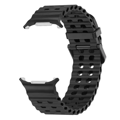 Microsonic Samsung Galaxy Watch Ultra 2025 Kordon Flexi Sport Siyah