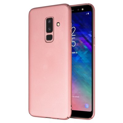 Microsonic Samsung Galaxy A6 Plus 2018 Kılıf Premium Slim Rose Gold