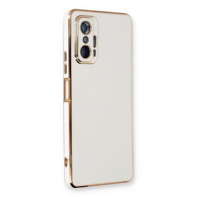 Microsonic Xiaomi Mi 11T Pro Kılıf Olive Plated Beyaz