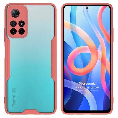 Microsonic Xiaomi Redmi Note 11 Pro Plus Kılıf Paradise Glow Pembe