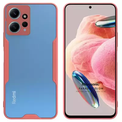 Microsonic Xiaomi Redmi Note 12 4G Kılıf Paradise Glow Pembe