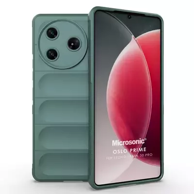 Microsonic TECNO Spark 30 Pro Kılıf Oslo Prime Yeşil