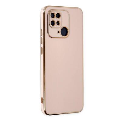 Microsonic Xiaomi Poco C40 Kılıf Olive Plated Pembe