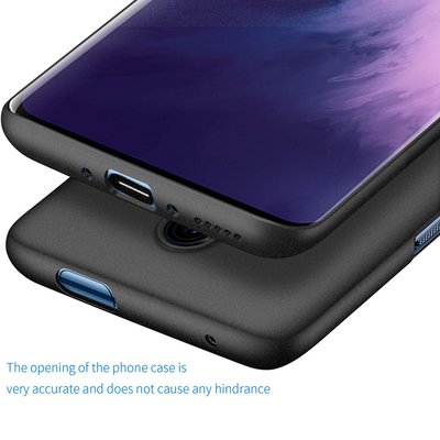 CaseUp OnePlus 7T Pro Kılıf Matte Surface Siyah