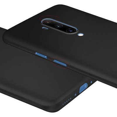 CaseUp OnePlus 7T Pro Kılıf Matte Surface Siyah