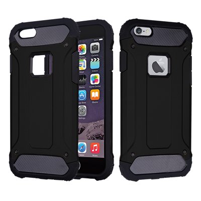 CaseUp Apple iPhone 6 Plus Kılıf Tank Siyah