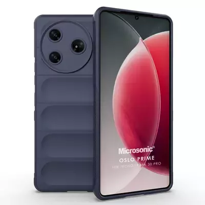 Microsonic TECNO Spark 30 Pro Kılıf Oslo Prime Lacivert