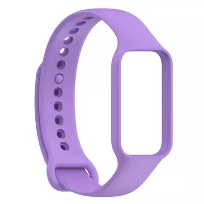 Microsonic Xiaomi Redmi Smart Band 2 Kordon, Silicone Sport Band Lila