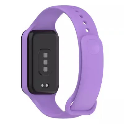 Microsonic Xiaomi Redmi Smart Band 2 Kordon, Silicone Sport Band Lila