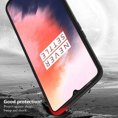 CaseUp OnePlus 7T Kılıf Matte Surface Rose Gold