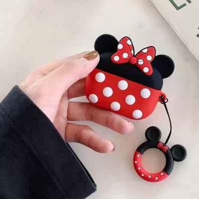 Microsonic Airpods 4.Nesil / ANC Kılıf Cartoon Figürlü Silikon Crtn-Fgr-Mni-Fre
