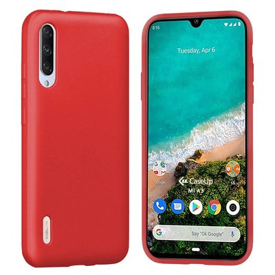 CaseUp Xiaomi Mi A3 Kılıf Matte Surface Kırmızı