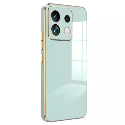 Microsonic Xiaomi Poco M6 Pro 4G Kılıf Olive Plated Yeşil