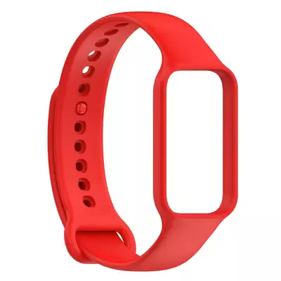 Microsonic Xiaomi Redmi Smart Band 2 Kordon, Silicone Sport Band Kırmızı