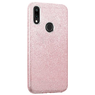 Microsonic Huawei P20 Lite Kılıf Sparkle Shiny Rose Gold