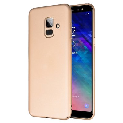 Microsonic Samsung Galaxy A6 2018 Kılıf Premium Slim Gold