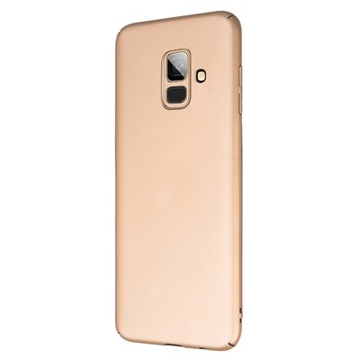 Microsonic Samsung Galaxy A6 2018 Kılıf Premium Slim Gold