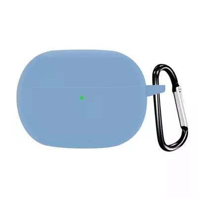Microsonic Xiaomi Redmi Buds 6 Pro Kılıf Askılı Mat Silikon Mavi
