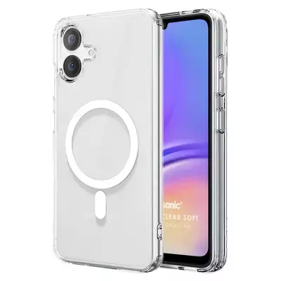 Microsonic Samsung Galaxy A06 Kılıf MagSafe Clear Sararmaz Şeffaf
