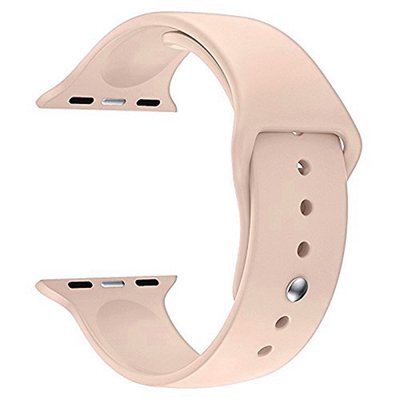 Microsonic Apple Watch Series 4 40mm Silikon Kordon Gold