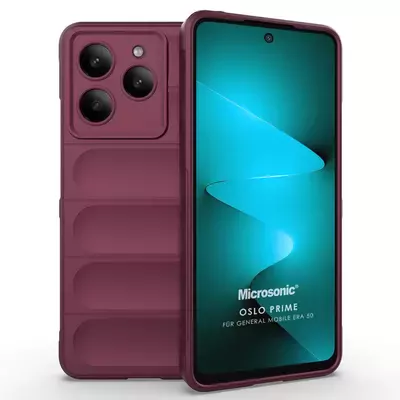 Microsonic General Mobile Era 50 Kılıf Oslo Prime Bordo