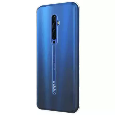 Microsonic Oppo Reno 2Z Kılıf Transparent Soft Beyaz