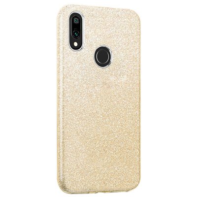 Microsonic Huawei P20 Lite Kılıf Sparkle Shiny Gold