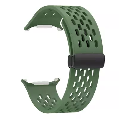 Microsonic Samsung Galaxy Watch Ultra 2025 Kordon Orbit Oceanic Koyu Yeşil