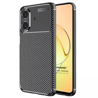 Microsonic Realme Note 60 Kılıf Legion Series Siyah