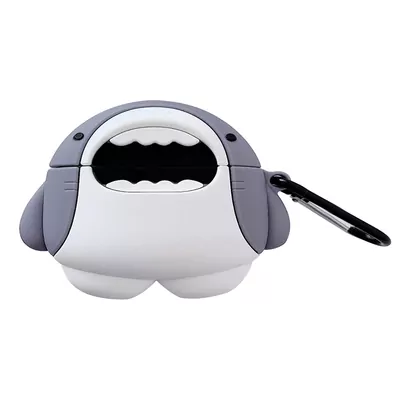 Microsonic Samsung Galaxy Buds 3 Kılıf Cartoon Figürlü Silikon Crtn-Fgr-Kpkblk