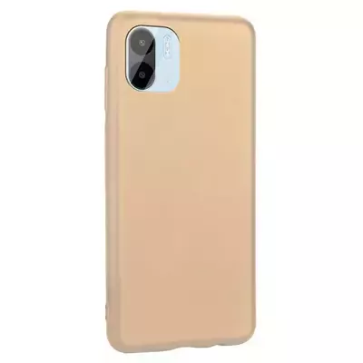 Microsonic Xiaomi Redmi A1 Kılıf Matte Silicone Gold