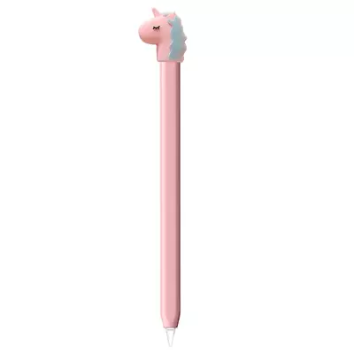 Microsonic Apple Pencil (2. nesil) Kılıf Figürlü Silikon Crtn-Fgr-Uncrn-Pmb